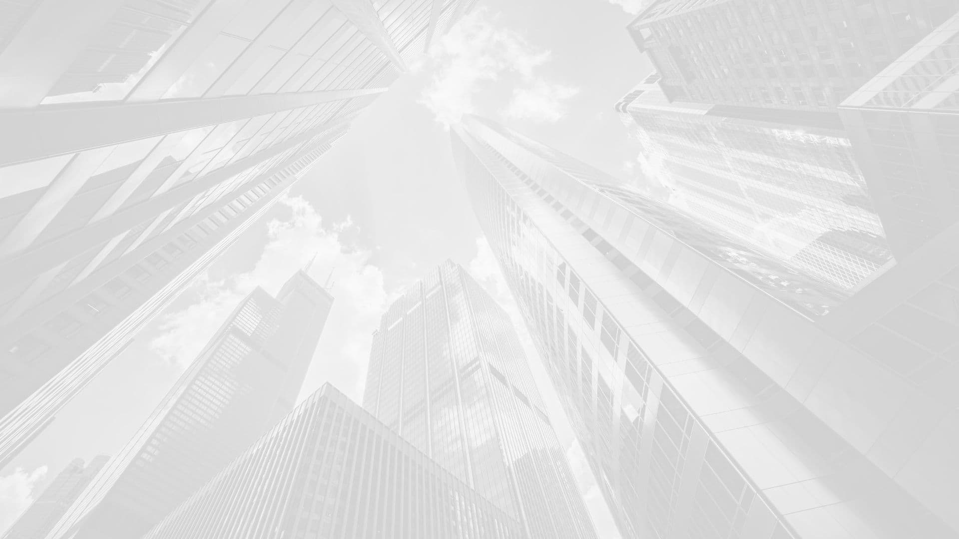 An overlay of a city landscape